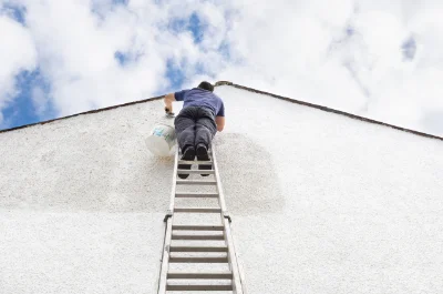 Peinture extérieure à Étrelles — façades et ravalement